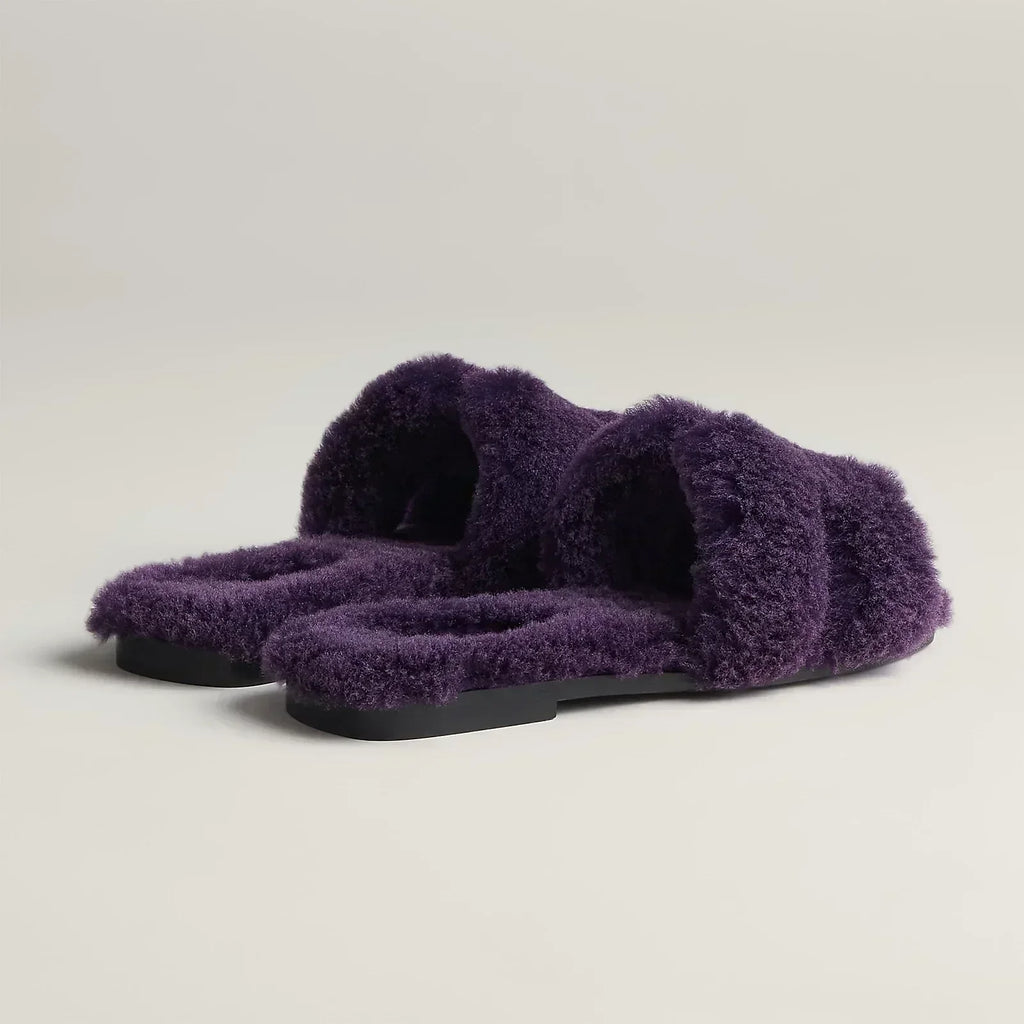 HR-MS Sandales Oran - violet foncé - vue 3
