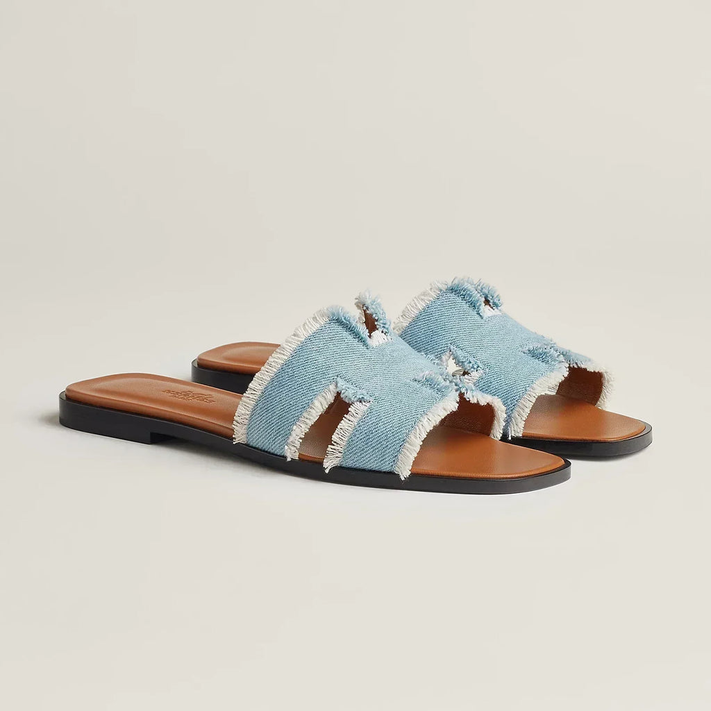 HR-MS Sandales Oran - Bleu clair - vue 1