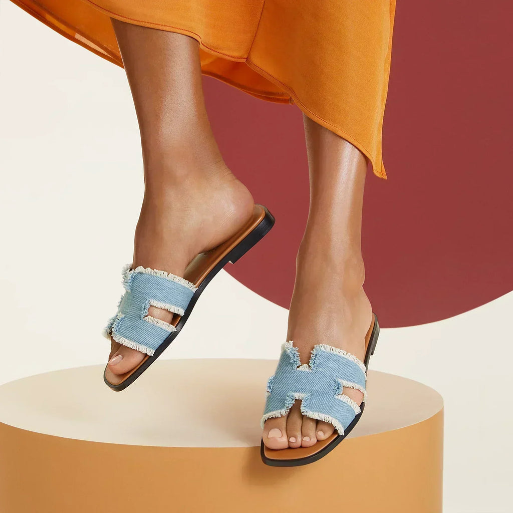 HR-MS Sandales Oran - Bleu clair - vue 2