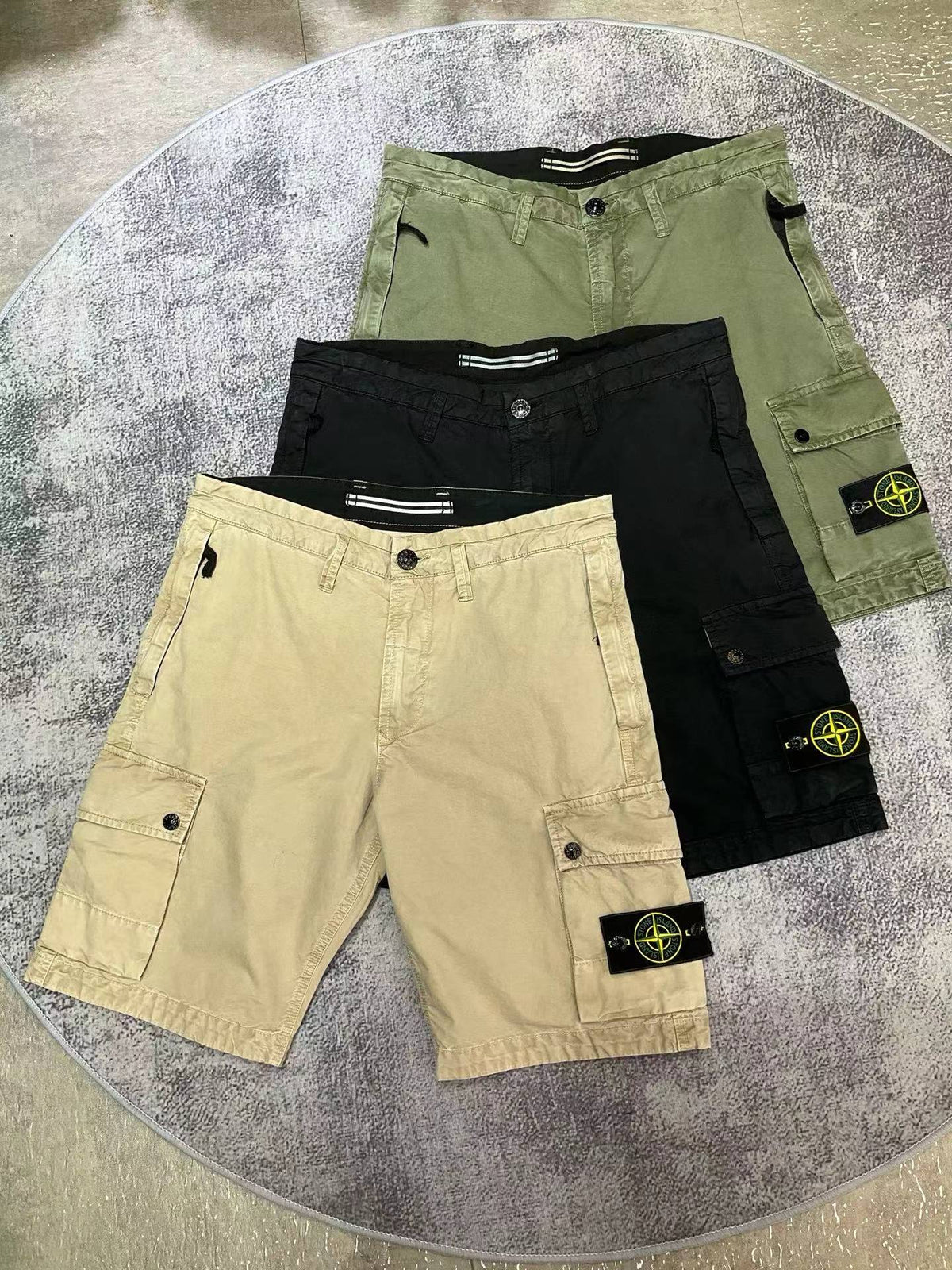 Short Stone Island - Modèle 1 - Vert