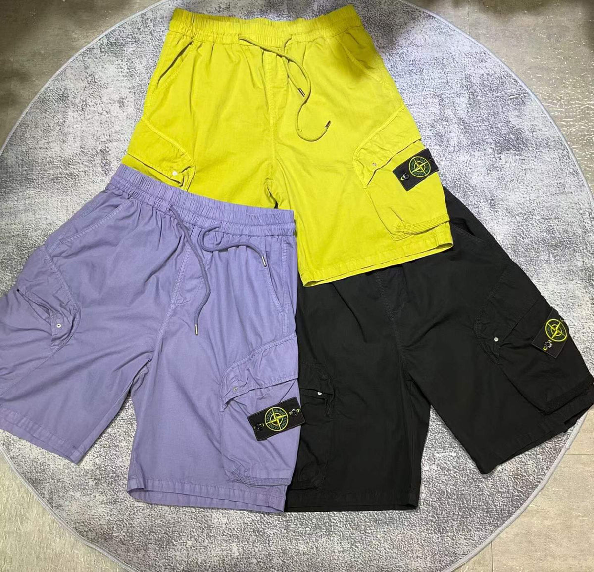 Short Stone Island - Modèle 3 - Violet