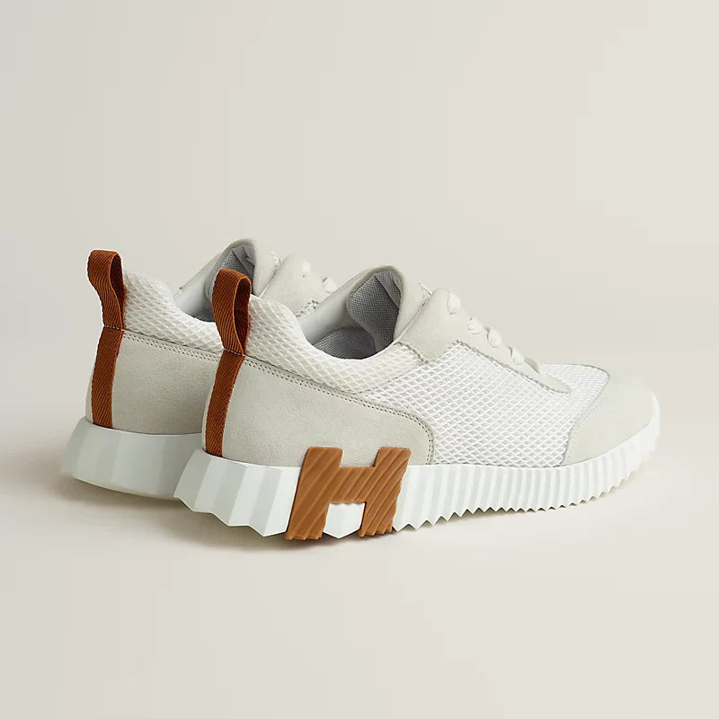 HS SNEAKERS Bouncing blanc/maron/noir