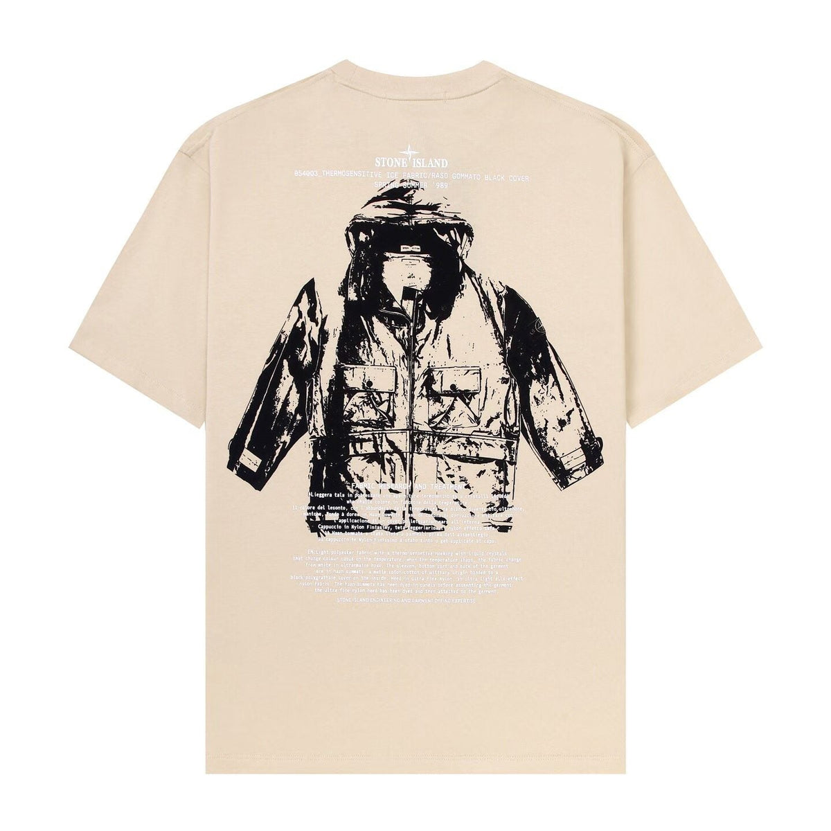 T-shirt Stone Island - Modèle 3 - Blanc